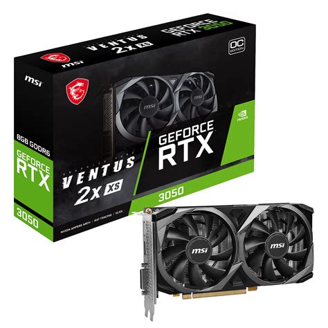 Видеокарты GeForce RTX 3050 .